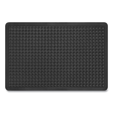 Apache Mills Bubble Flex Anti-Fatigue Mat, Rectangular, 24 x 36, Black 39097090020000304